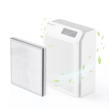 Фільтр для очищувача повітря evoair HOMI P300, справжній HEPA-фільтр H13, фільтр з активованим вугіллям, попередній фільтр