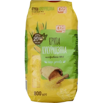Крупа кукурудзяна Субота 800 г