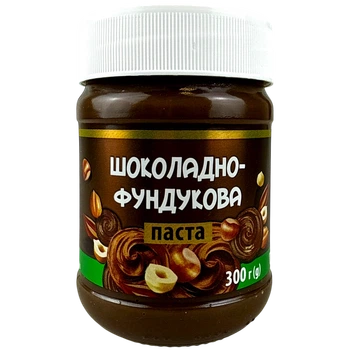 Шоколадно-фундуковий крем Українська зірка 300 г