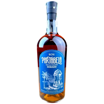 Ром темний Portobelo Dorado 0,7л 40%