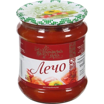 Лечо Українська Зірка 440 г