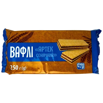 Вафлі Субота Артек сонячний 250 г