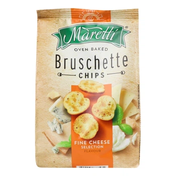 Сухарі-брускеті Maretti Суміш сирів 140 г