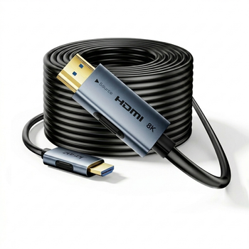 Оптоволоконный кабель HDMI 2.1 8K 60Hz 30м Jasoz A147, оптический кабель AOC HDMI-HDMI для ТВ, ПК, PS5 (A147-30m )