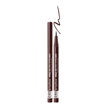 Підводка-фломастер для очей Topface Pro Ink Felt Eyeliner для тонких та графічних стрілок №02 Коричневий, 1,2