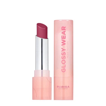 Помада для губ зволожуюча Parisa PGW-06 Lipstick Glow Wear №603 Рожева Лихоманка, 3,2 г