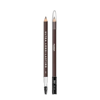 Олівець для брів зі щіточкою Parisa Eyebrow Pencil №307 Коричнево-каштановий, 1,5 г