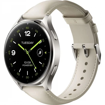 Смарт-годинник Xiaomi Watch 2 Titan Gray Case With White Leather Strap (bhr9306gl) ua ucrf