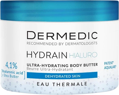 Ультразволожувальний крем для тіла Dermedic Hydrain з Hialuro 225 мл (5901643176105)