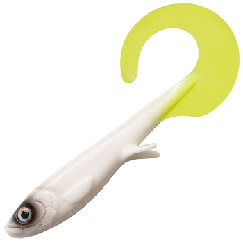Силикон Wolfcreek Lures Curly 29 290mm+tail 160g #C021 White Baitfish