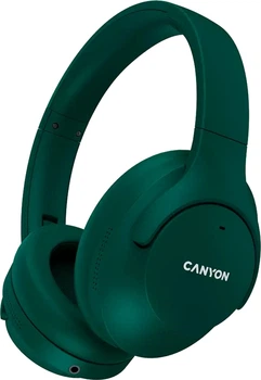 Наушники Canyon OnRiff 10 ANC Bluetooth Green (CNS-CBTHS10GN)