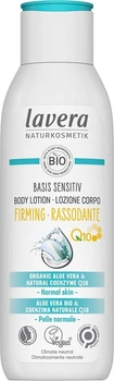 Lotion naturalny do ciała Lavera Basis Sensitiv Firming z organicznym aloesem i koenzymem Q10 250 ml (4021457637676)
