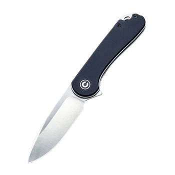 Нож складной карманный Civivi Elementum, (7.5 см) D2 / G10 черный