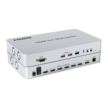 Многоканальный коммутатор PowerPlant HDMI 6x1 Multi-viewer 1080p (HDSW6-Q)