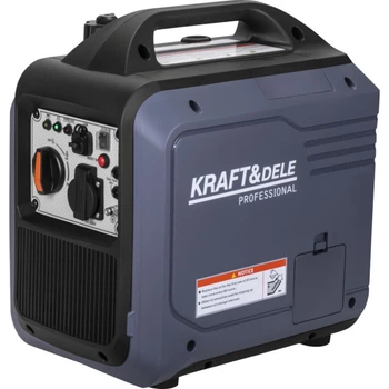 Генератор инверторный Kraft&Dele KD3237 2,7 кВт, 3 кВт макс., 230 В, бензиновый, ECON, USB