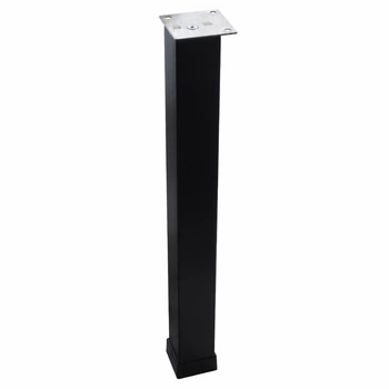 Ніжка регульована Ozkardesler Metal Kare Duz 4*4*40 см Чорна