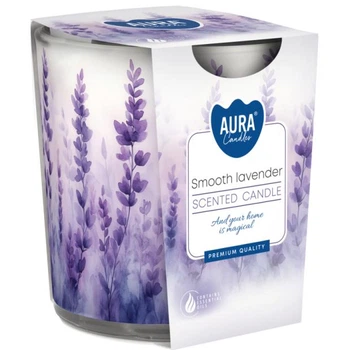 Свчічка ароматична Aura (Bispol) М'яка лаванда (27429)