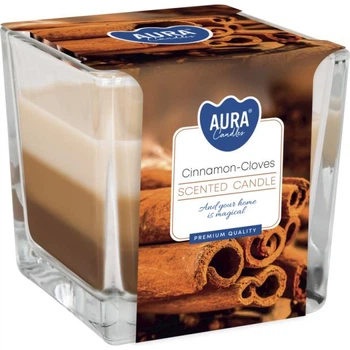 Свчічка ароматична Aura (Bispol) Кориця-гвоздика (27449)
