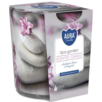 Свеча ароматичная Aura (Bispol) Спа сад (27302)