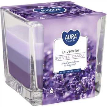 Свчічка ароматична Aura (Bispol) Лаванда (27272)