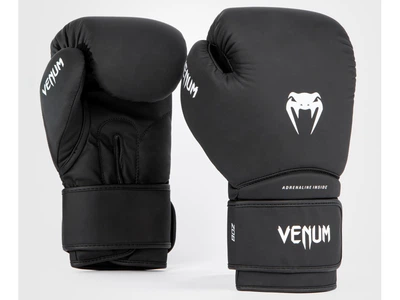 Рукавички дитячі VENUM Contender 1.5 Kids Boxing Gloves 8 унцій чорний/білий (6167)