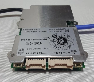 Контроллер заряда и разряда аккумулятора Smart BMS 10-17S Li-ion 40A Bluetooth/UART