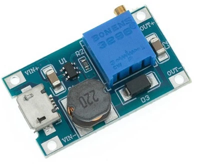 Преобразователь повышающий MT3608 2A DC-DC Micro usb