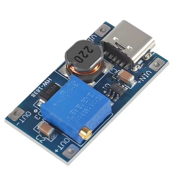 Преобразователь повышающий Модуль питания MT3608 2A DC-DC Type-C