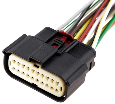 Разьем с проводом, 20-кон., 33472-2001, 72500-07BK, 7U2Z-14S411-GA, WPT-889, Molex Ford (Код: 48373)