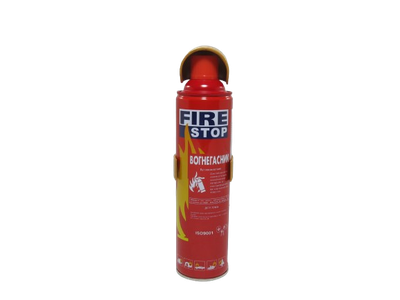 Огнетушитель аэрозольный 1000 мл Fire Stop для авто с креплением (28687)