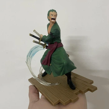 Аніме фігурка 15 см Ророноа Зоро з аніме ONE PIECE, Roronoa Zoro - статуетка Ван Піс