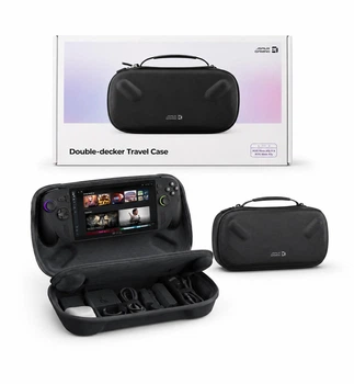Тканевый Travel кейс-сумка Jsaux для Asus Rog Xbox Ally / Xbox Ally X двухуровневое хранение консоли и аксессуаров, оригинал