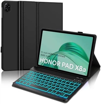 Чехол-клавиатура Bluetooth для планшета 11| (совместима с Honor Pad X8a) с немецкой раскладкой QWERTZ
