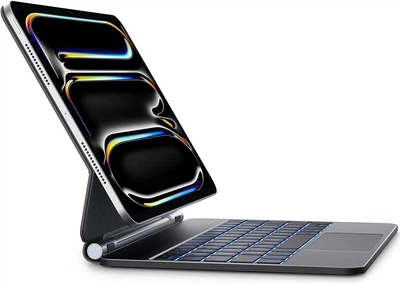 Чехол клавиатура Earto для iPad Pro 11 M4 2024 с трекпадом, подсветкой и немецкой раскладкой QWERTZ