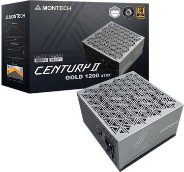 Блок живлення Montech Century II 1200W 80+ Gold