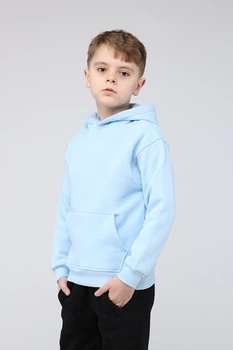 Худі для хлопчика YUKI блакитний 110 ЦБ-00284934