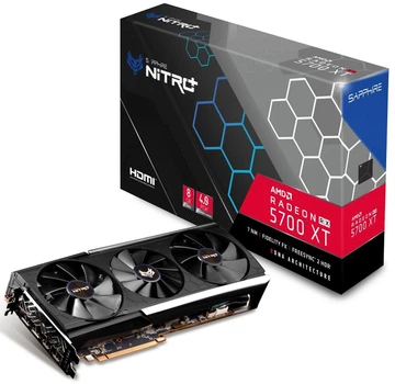 Відеокарта Sapphire Radeon RX 5700 XT NITRO+ 8GB GDDR6 (11293-03), Б/в