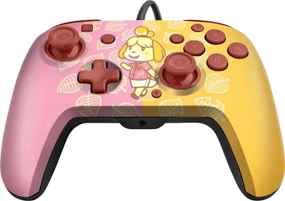 Kontroler PDP Faceoff Deluxe+ Audio Wired Controller Isabelle Wielokolorowy (500-134-C4AC)