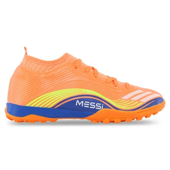 Сороконіжки футбольні дитячі з носком SP-Sport F50 Predator 256-1 розмір 35 Orange-Blue