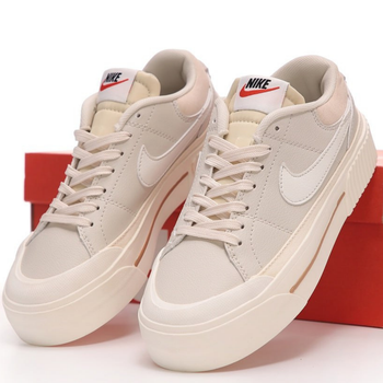 Кроссовки женские Ni Court Legacy Beige White / кроссовки Най Курт Легаси бежевые белые 36