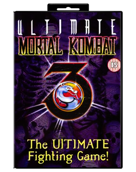 Гра RMC Mega Drive Mortal Kombat 3 Ultimate 90х Англійська Версія Тільки Картридж Б/У