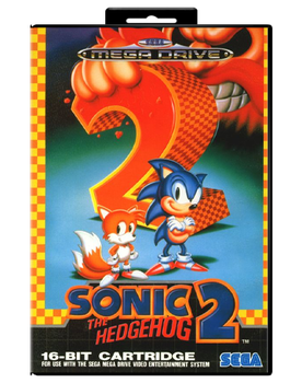 Гра Sega Mega Drive Sonic the Hedgehog 2 Europe Англійська Версія Без Мануалу Б/У