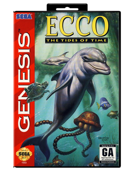 Гра Sega Mega Drive Ecco: The Tides of Time USA Англійська Версія Б/У