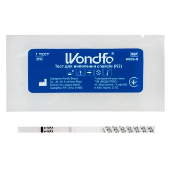 Тест для выявления спайсов / синтетических каннабинидов (K2) Wondfo W089-S, 25 тестов