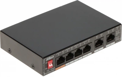 Некерований комутатор Dahua SG1006P чорний (DH-SG1006P)