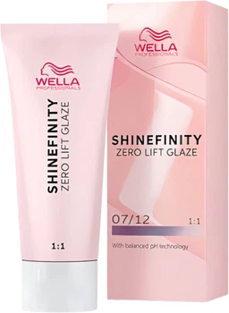 Фарба для волосся Wella Professionals Shinefinity Zero Lift Glaze 07/12 Cool Mushroom 60 мл (4064666329680)