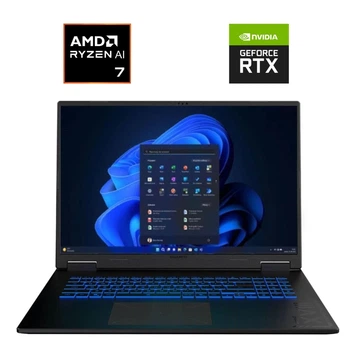 Ігровий ноутбук Gigabyte Gaming A18 / 18" (2560x1600) IPS / AMD Ryzen 7 260 (8 (16) ядер по 3.8 - 5.1 GHz) / 32 GB DDR5 / 1000 GB SSD / nVidia GeForce RTX 5070, 8 GB GDDR7, 128-bit / WebCam