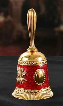 Класичний ручний дзвоник (red)