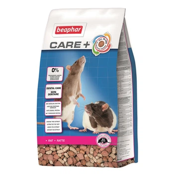 Полнорационный корм для крыс Beaphar Care+ Rat супер-премиум 1,5 кг (BAR18406)