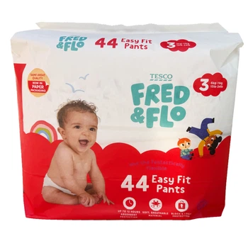 Подгузники - трусики Fred&Flo размер 3 (6-11 кг), 44 шт
